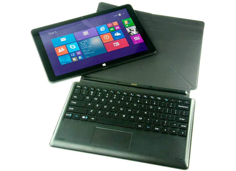 Windows tablet with keyboard