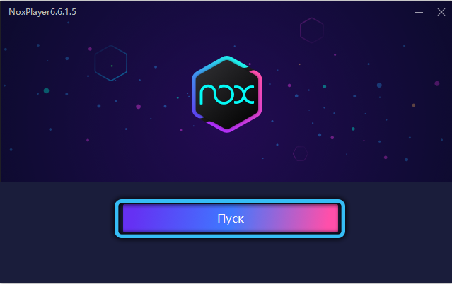 Launching Nox App Player