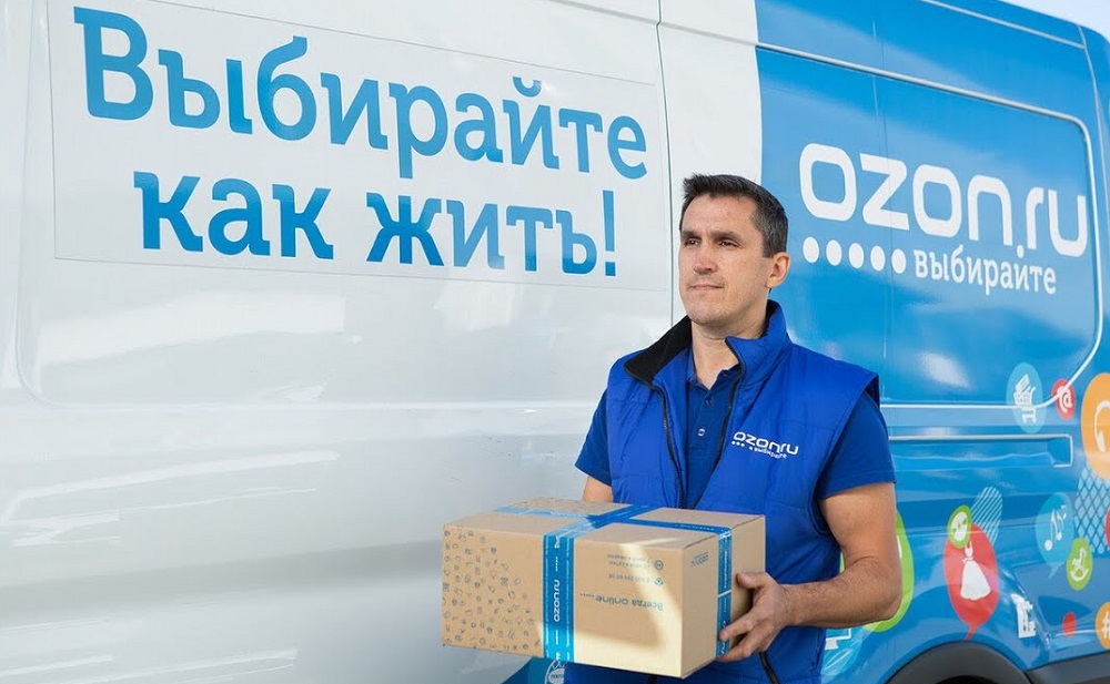 Courier with Ozon