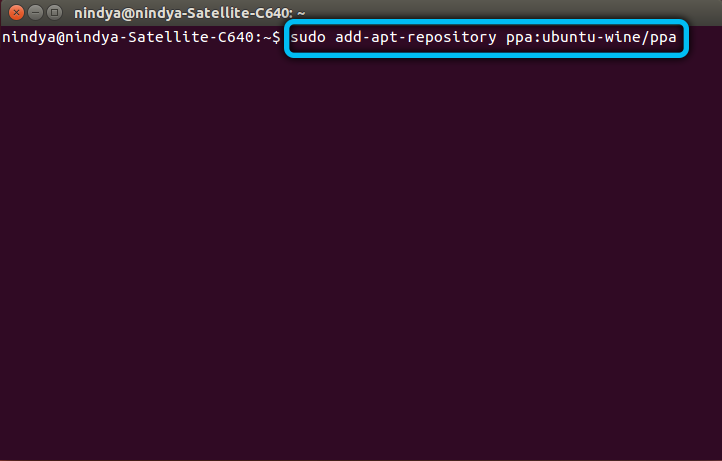 Sudo add-apt-repository ppa command: ubuntu-wine / ppa