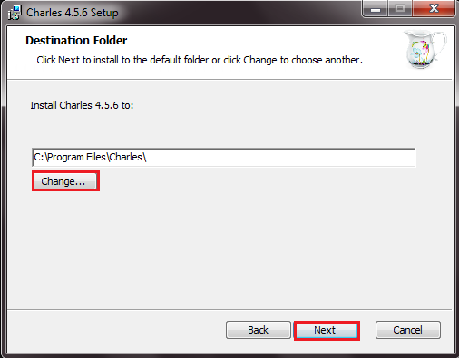Choosing where to install Charles Proxy