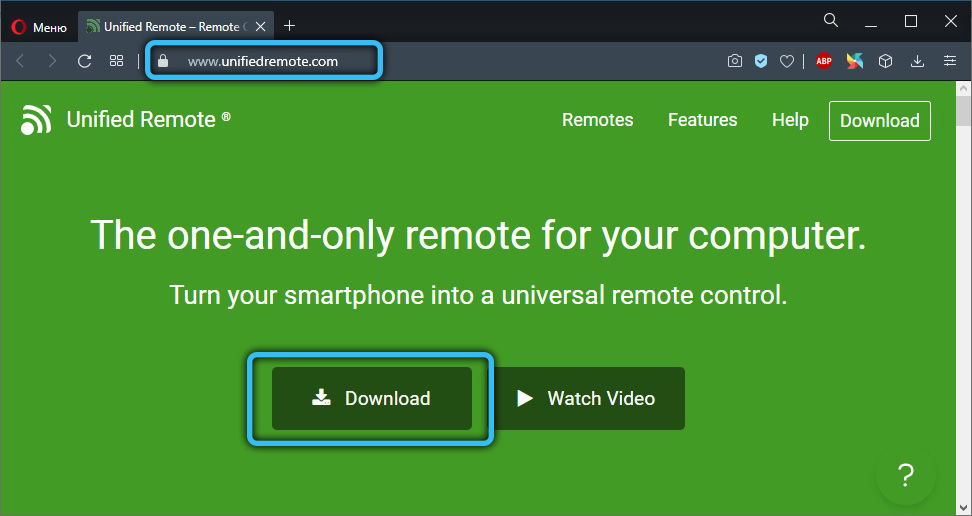 Download Unified Remote on PC