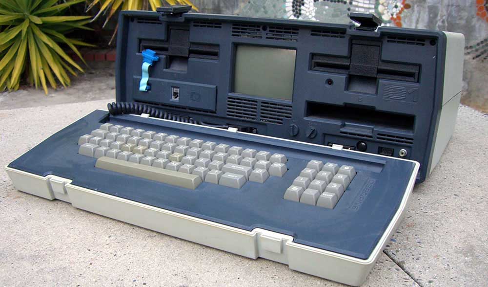 The first laptop computers