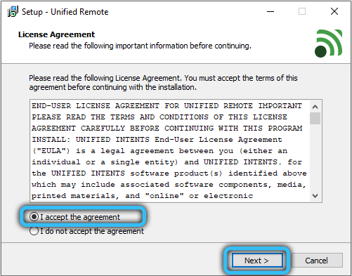 Unified Remote License Agreement