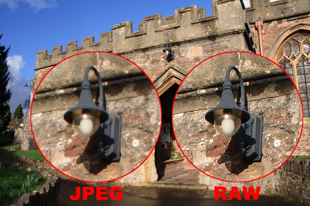 JPEG and RAW