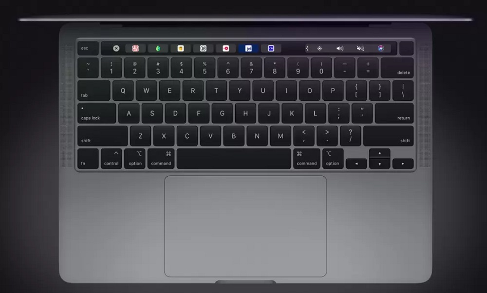 Touch Bar on MacBook Pro 13