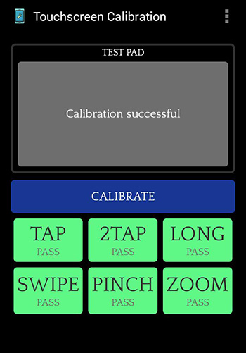 Touchscreen Calibration for android