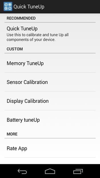 Quick TuneUp Android