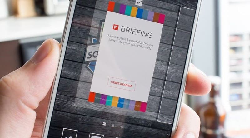 Briefing app for Samsung