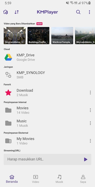 KM Player Library