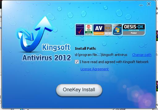 Installing Kingsoft Antivirus
