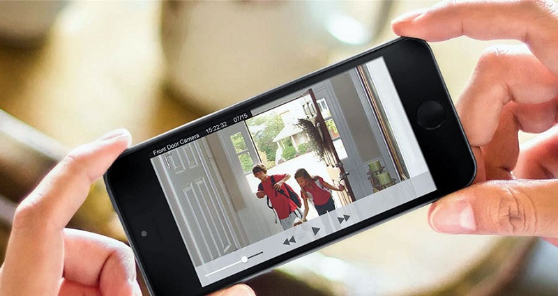 Video recording to smartphone