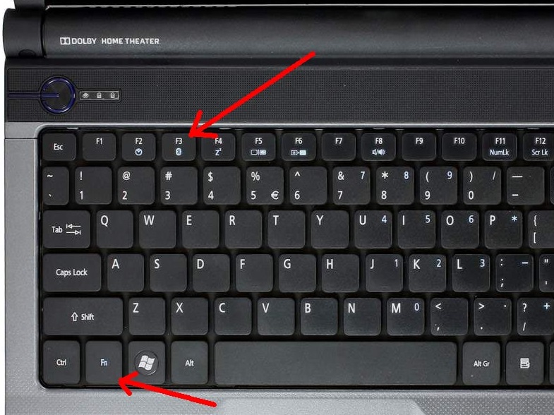 Keys to enable Bluetooth on laptop