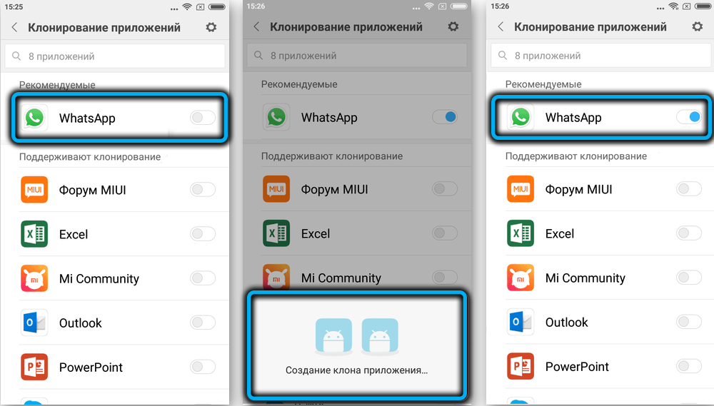 Making a WhatsApp clone in Android MIUI