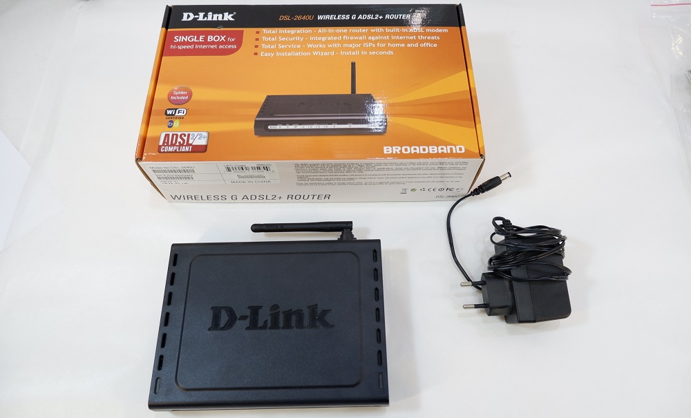 D-Link DSL-2640U router