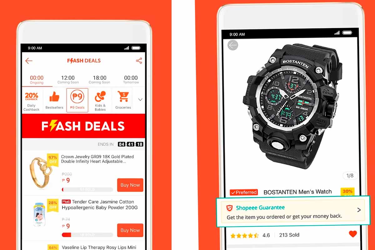 Which countries does the Shopee 2 shopping app ship to?