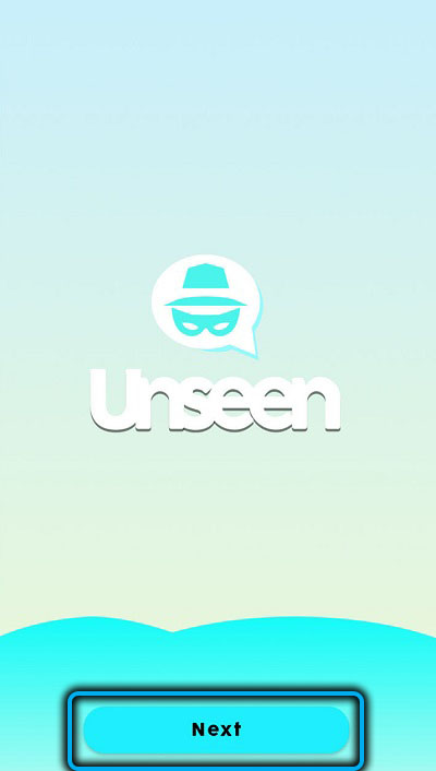Launching the Unseen application