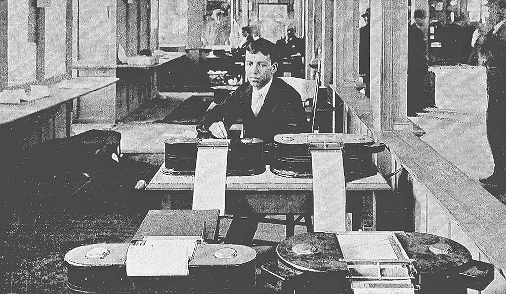 Telegratograph in 1888