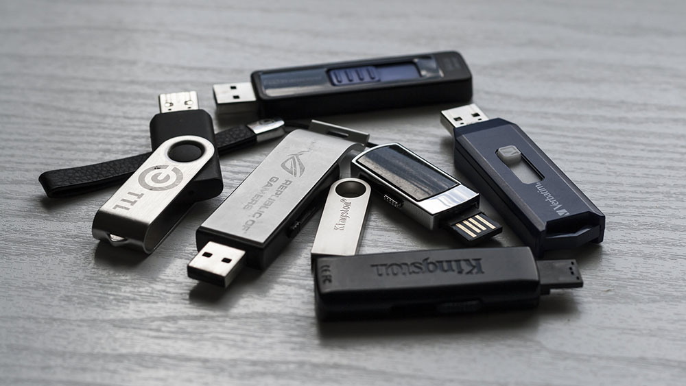 The history of the creation of flash drives