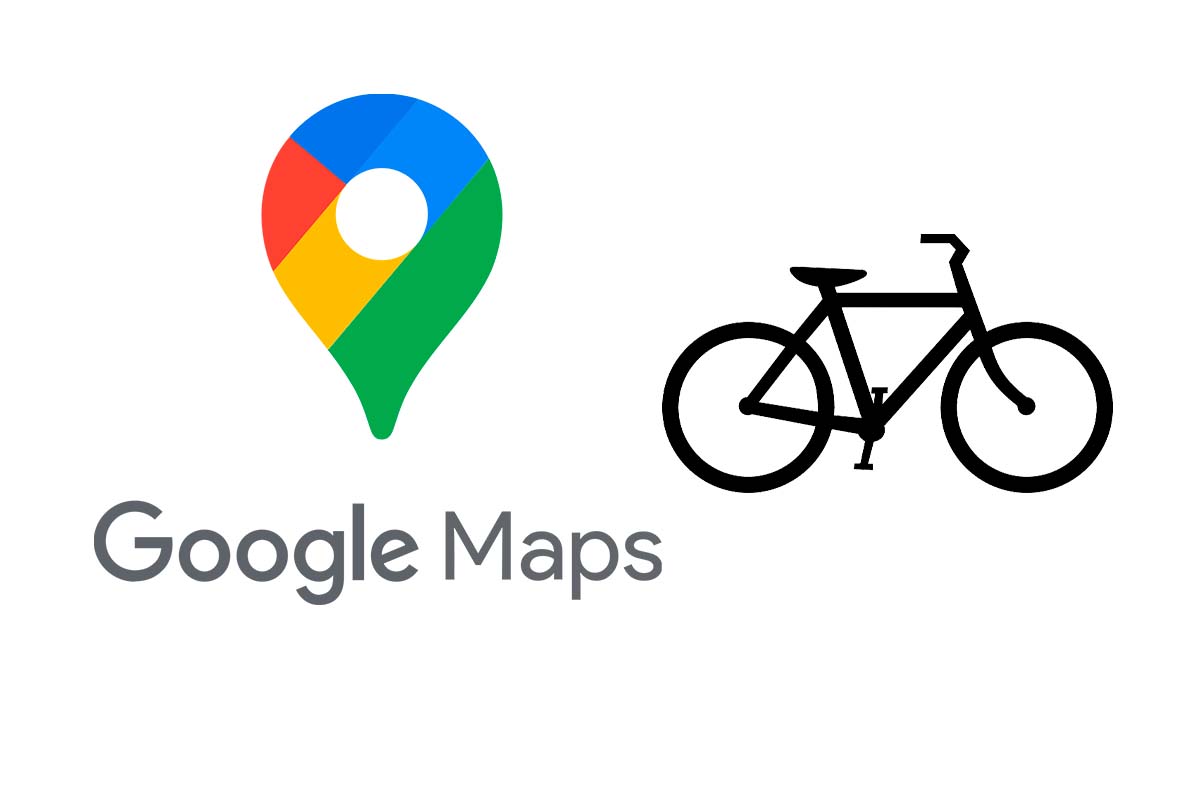 Google Maps: how to get to a place by bike.