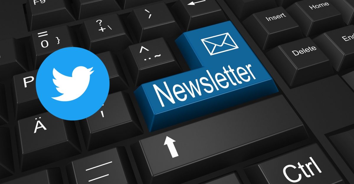 How to add a newsletter on Twitter