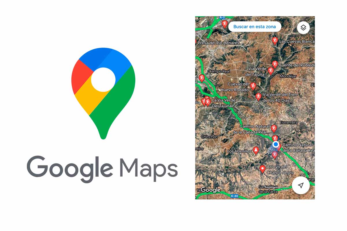 How to see walking routes on Google Maps 1