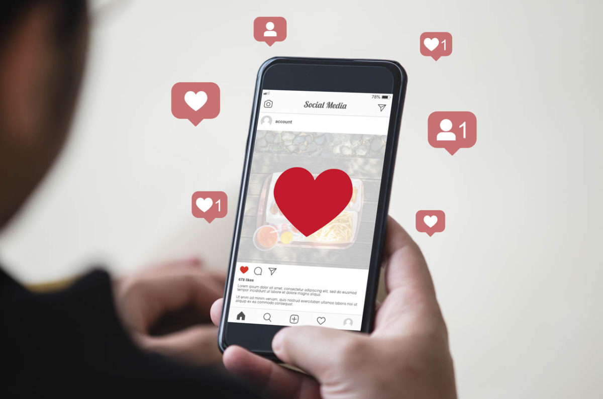 What does the heart or likes mean in Instagram Stories