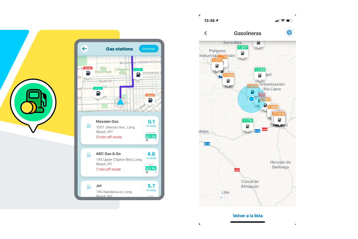 How to check the gas price in Waze 2