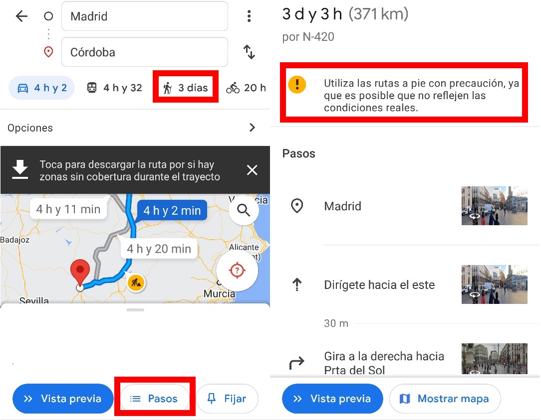 How to get there on Google Maps: all options 6