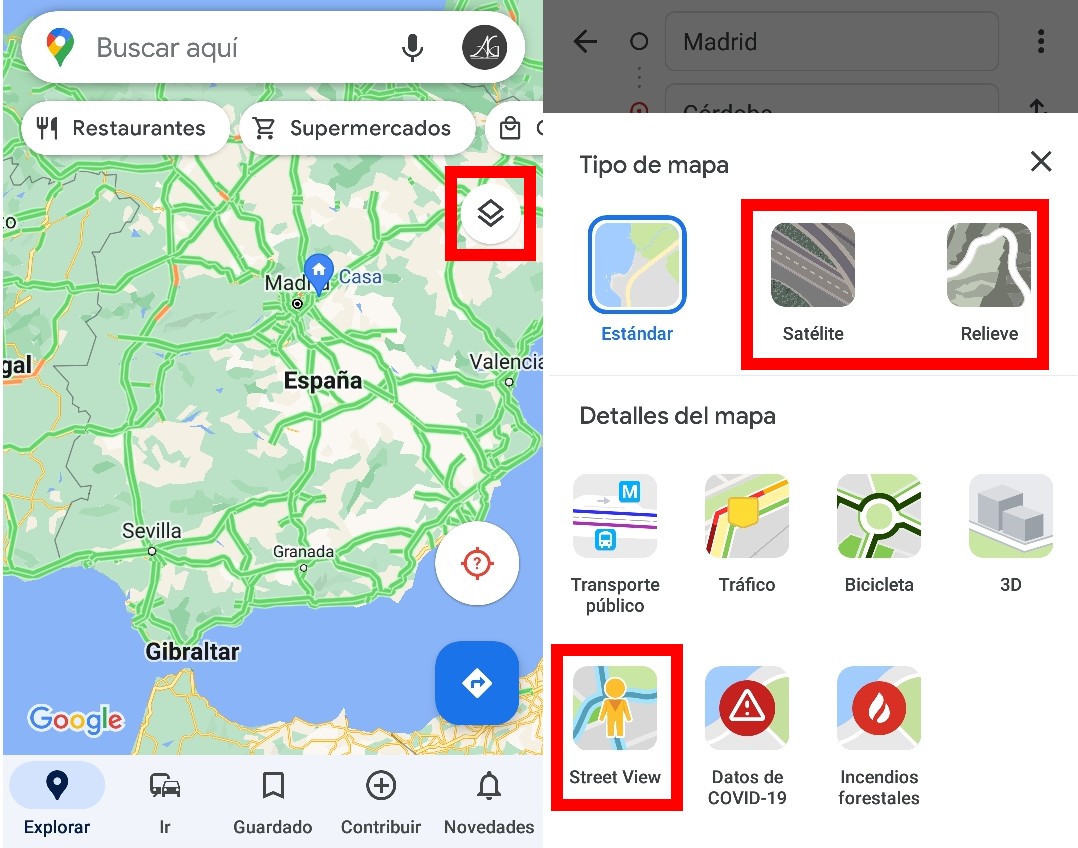 How to get there on Google Maps: all options 7
