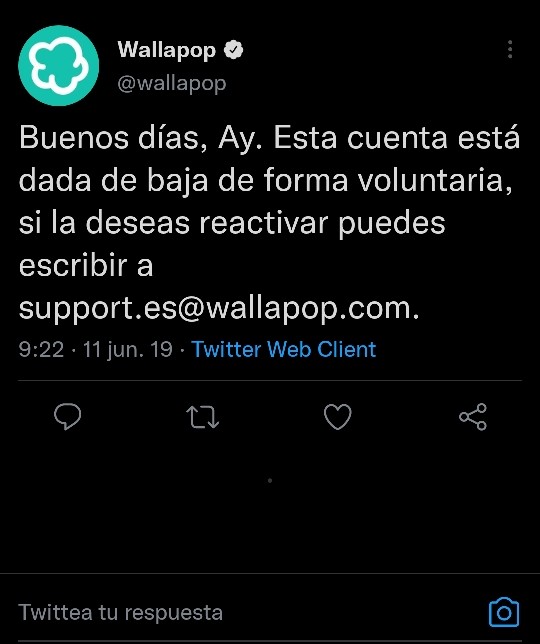 Wallapop: an error occurred while processing your request 3